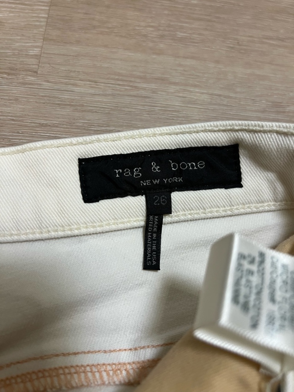 Y2K Vintage Rag & Bone Floral Denim Jeans - Picture 3 of 3